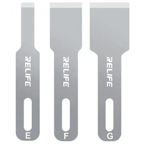Replacement for RELIFE TK4 3-IN-1 CPU IC GLUE REMOVAL BLADE SET - Quality Phone Parts in Sri Lanka